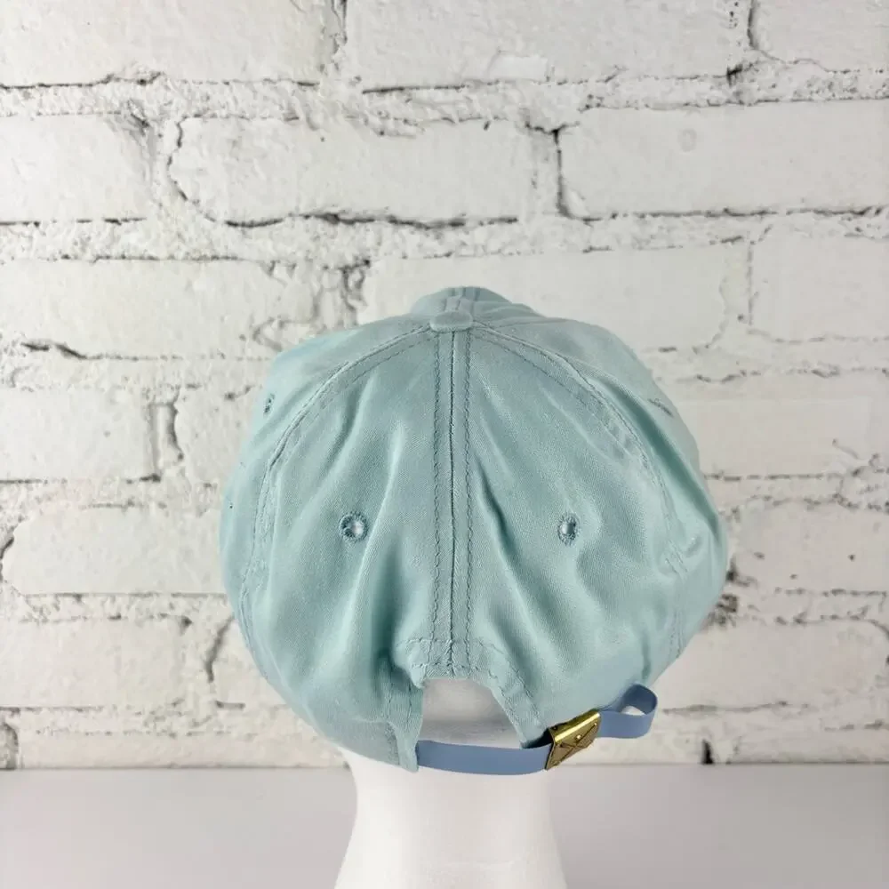 Vintage Clarence Savings Bank Blue Strapback Hat